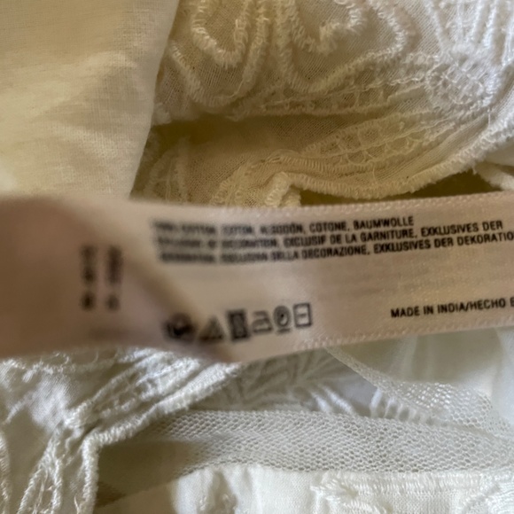 White Sleeveless Midi Sundress by "Feather & Bone" - Picture 5 of 6